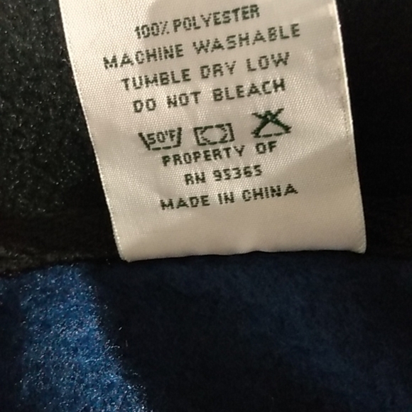 COLORADO TIMBERLINE KIDS BLUE FLEECE JACKET SIZE LARGE NWOT - Picture 11 of 11